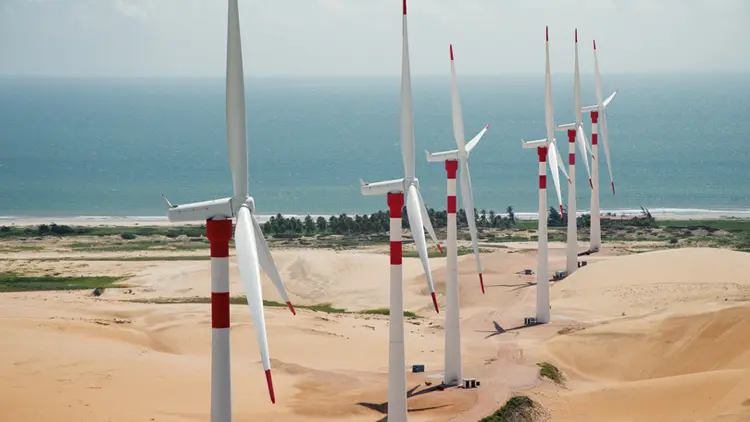 Força que vem dos ventos: estimativa é que energia eólica será a segunda fonte na matriz energética do Brasil em 2020, segundo ABEEólica. (iStockphoto)