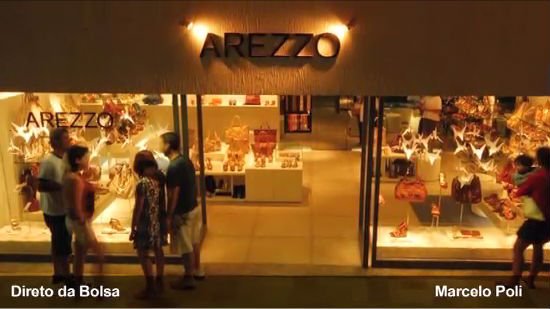 Arezzo estreia na BM&F Bovespa - 1ª Edição