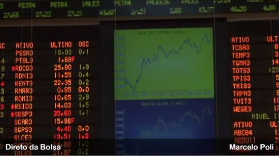 Ibovespa inverte tendência e encerra a segunda-feira no vermelho - 2ª edição