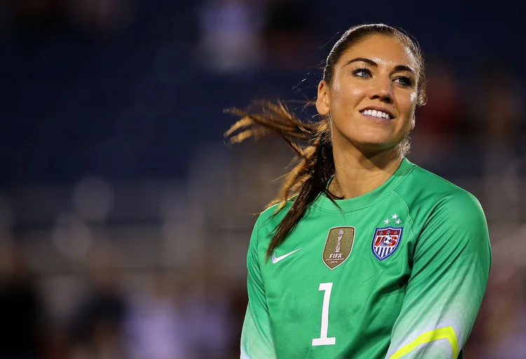 Hope Solo: "É algo que vem sendo normalizado", afirmou Solo (Mike Ehrmann/Getty Images)