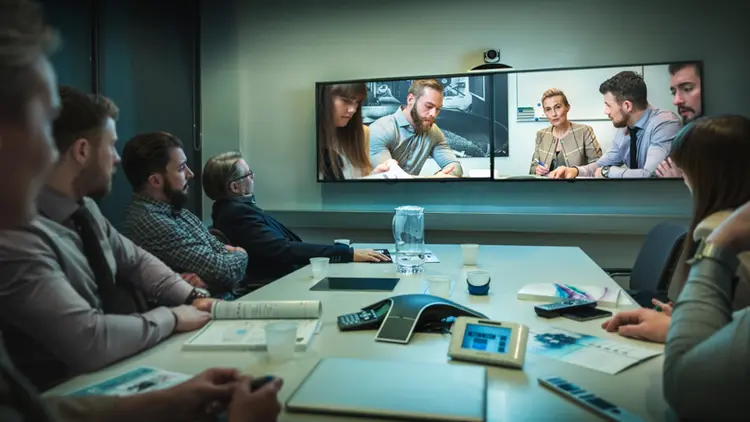 Skype for Business: ferramenta permite substituir reuniões presenciais por encontros online com áudio, vídeo HD, webconferência, anotações em tempo real e compartilhamento de telas e documentos (GettyImages)