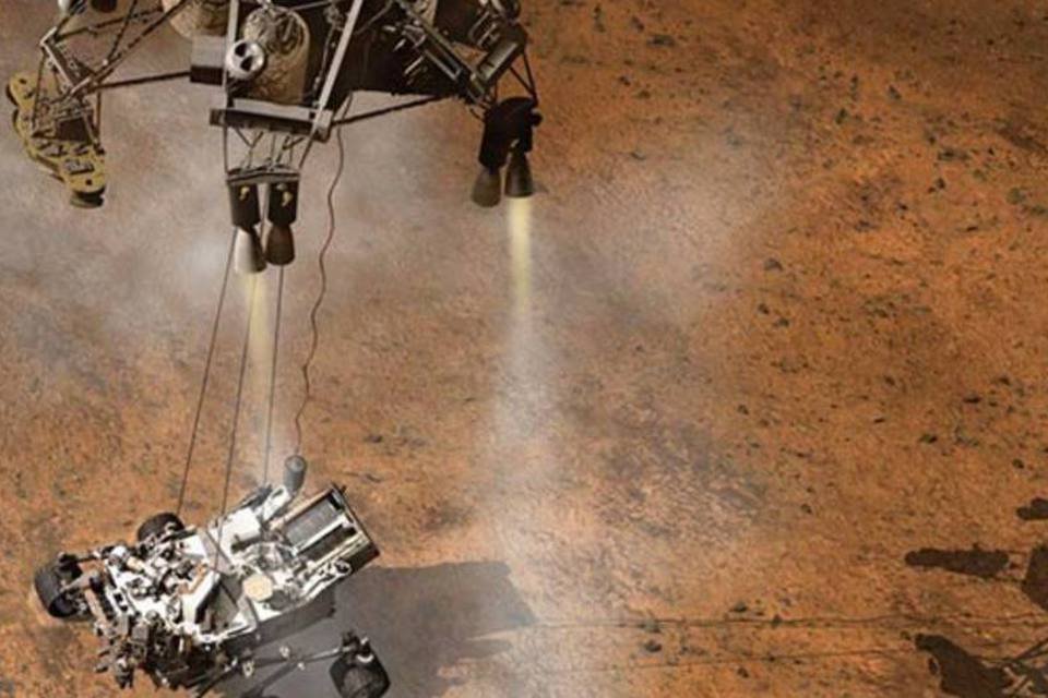 Robô Curiosity funciona 'perfeitamente', diz NASA