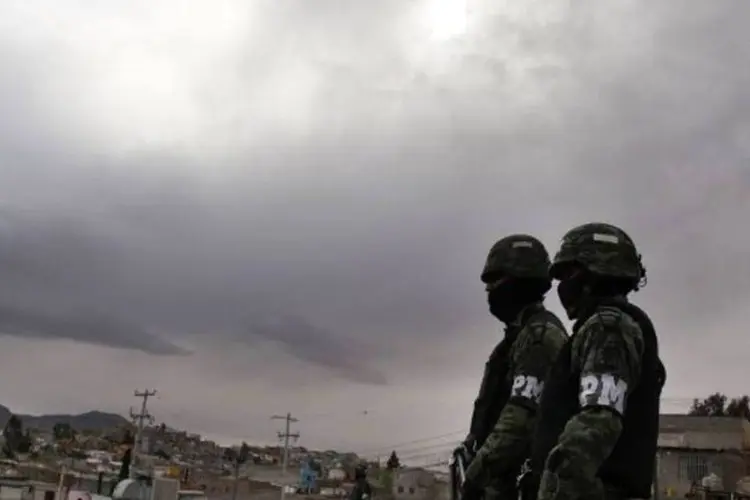 
	Policiais em Juarez, M&eacute;xico: regi&atilde;o abriga v&aacute;rios cart&eacute;is de drogas
 (Getty Images)
