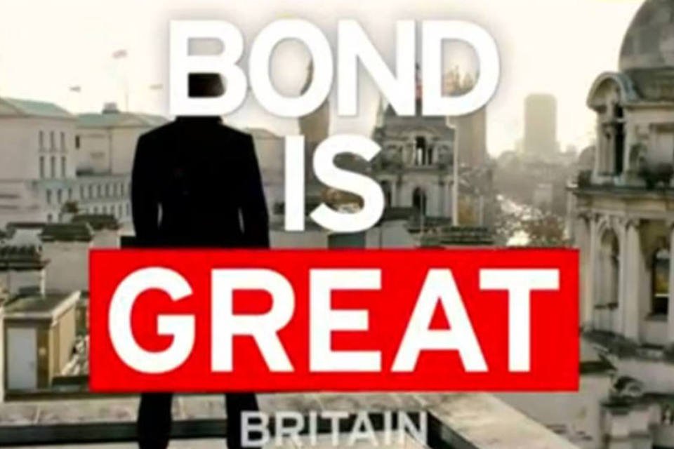 Turismo britânico usa James Bond como garoto-propaganda
