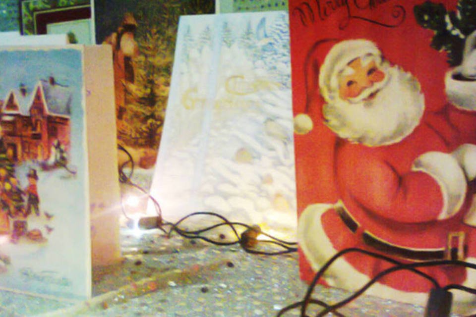 10 ideias de decoração de Natal de última hora ou improviso