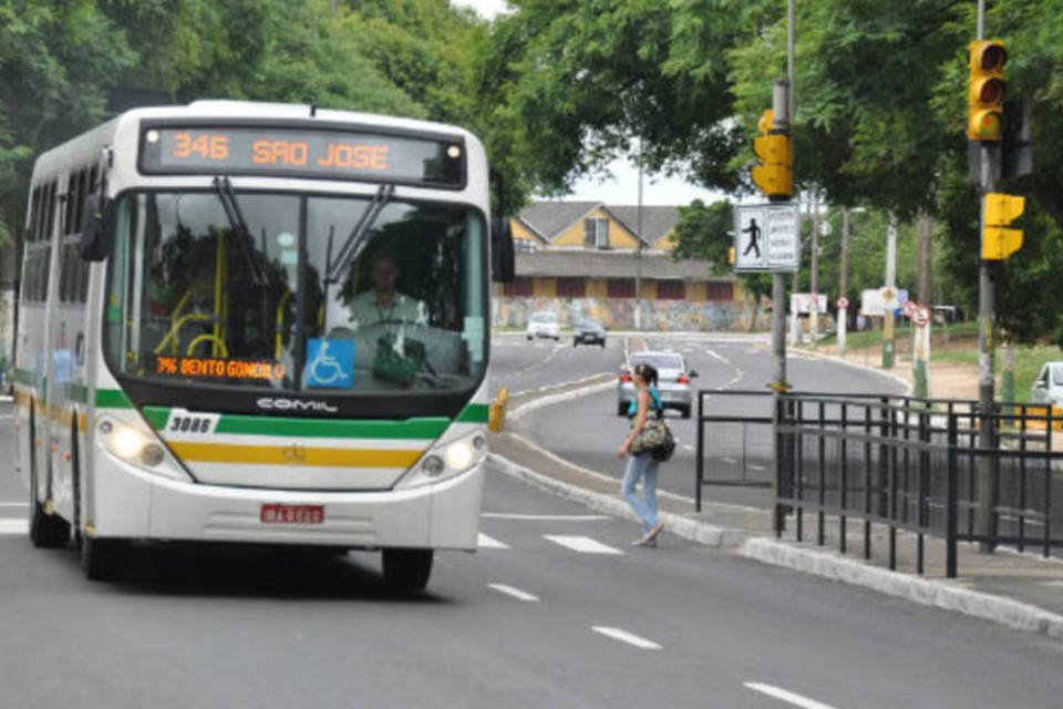 Gaúchos amanheceram sem ônibus nesta quinta-feira