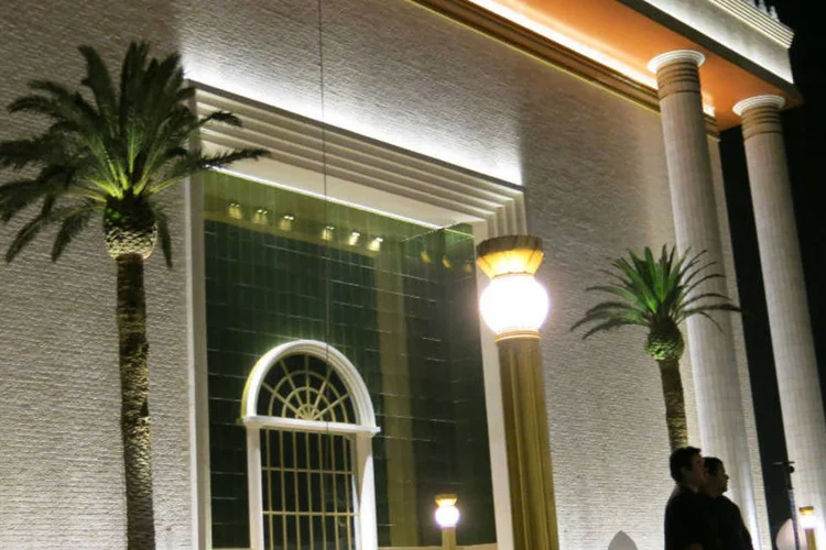
	Entrada do Templo de Salom&atilde;o: &quot;A utiliza&ccedil;&atilde;o da estrutura e do poderio econ&ocirc;mico da IURD ostenta gravidade suficiente para configurar o abuso de poder econ&ocirc;mico&quot;, decidiu o desembargador Marco Couto
 (Marina Pinhoni/EXAME.com)