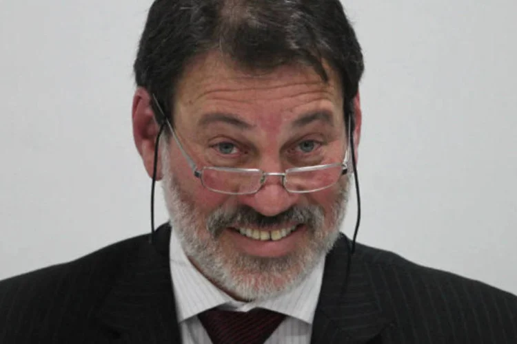 
	Del&uacute;bio Soares, ex-tesoureiro do PT: Soares cumpre pena no regime aberto
 (CRISTIANO MARIZ/VEJA)