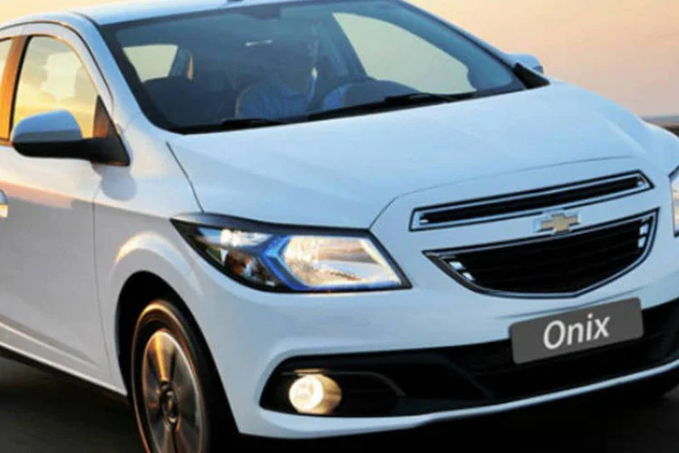 
	Chevrolet Onix:&nbsp;ideia da marca &eacute; mostrar ao p&uacute;blico norte-americano ve&iacute;culos em outras partes do mundo
 (Divulgação)