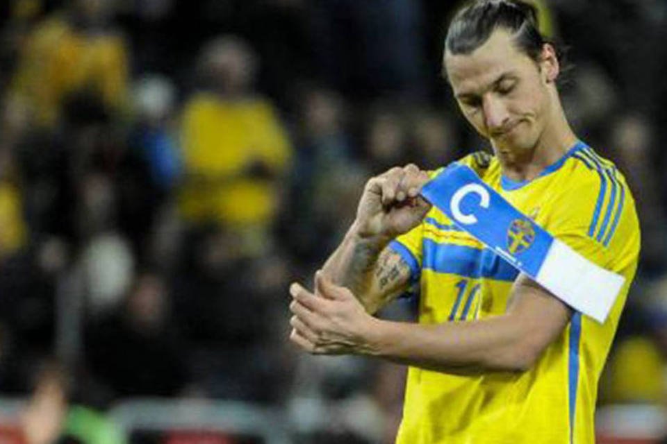 A tristeza de Zlatan Ibrahimovic fora da Copa