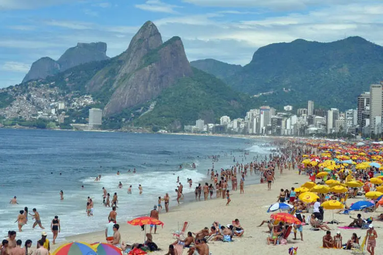 Praia de Ipanema, no Rio de Janeiro (Mike Vondran / Flickr Commons)