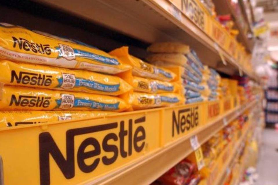Nestlé: companhia foi uma das que prometeu usar mais embalagens recicláveis (Getty Images/Getty Images)