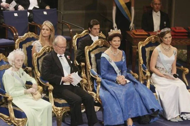 Victoria, de 34 anos, se casou com Daniel, de 38, na catedral de Estocolmo (Getty Images)