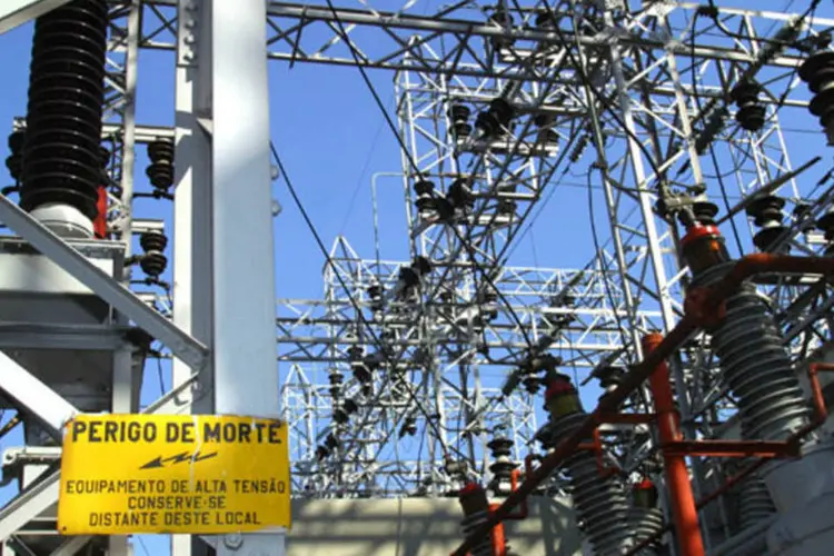 Estação de distribuição de energia da AES Eletropaulo em São Paulo: companhia teve desempenho positivo pelo repasse da Conta de Desenvolvimento Energético (Marcos Issa/Bloomberg News)