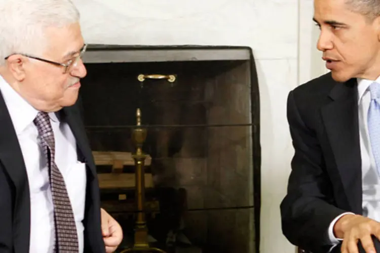 O encontro desta quarta-feira entre Obama e Abbas, anunciado no dia anterior, não estava programado na agenda original do presidente americano ( Alex Wong/Getty Images)