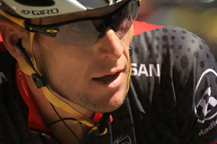 
	Lance Armstrong: na semana passada o ex-ciclista de 41 anos confessou em entrevista concedida &agrave; jornalista Oprah Winfrey que participou de um programa sistem&aacute;tico de doping
 (Spencer Platt/Getty Images)