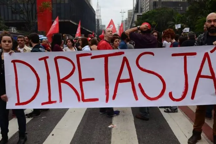 Protestos em São Paulo e no Rio pedem eleições diretas (Agência Brasil/Agência Brasil)