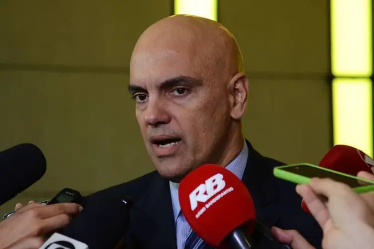 Alexandre de Moraes: ministro afirmou que operações vão tentar evitar infiltramento do crime organizado brasileiro no Paraguai e vice-versa (Rovena Rosa/Agência Brasil)