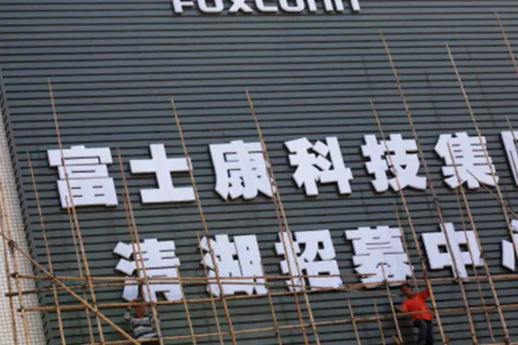 
	Foxconn: o jornal japon&ecirc;s Nikkei, citando fornecedores de componentes, disse que a produ&ccedil;&atilde;o de modelos da Apple seria reduzida em cerca de 30%
 (Getty Images)
