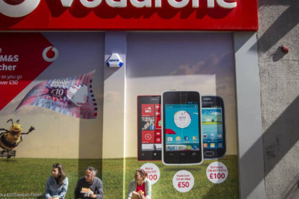Lucro líquido da Vodafone recua para 5,76 bilhões de libras