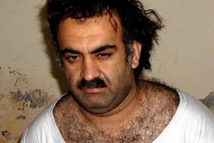 
	Khalid Shaikh Mohammed, acusado pelos EUA de ter partcipado dos atentados de 11 de setembro
 (U.S. Forces/Wikimedia Commons)