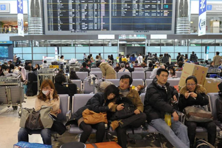
	Aeroporto Internacional de Narita, no Jap&atilde;o: nova a&eacute;rea est&aacute; planejando voos do aeroporto Narita para Saga, Takamatsu e Hiroshima
 (Koki Nagahama/Getty Images)