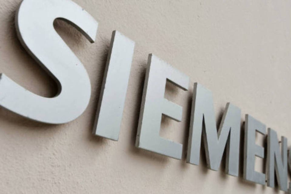 Siemens: a Siemens no Brasil tem cerca de seis mil empregados (Guenter Schiffmann/Bloomberg)