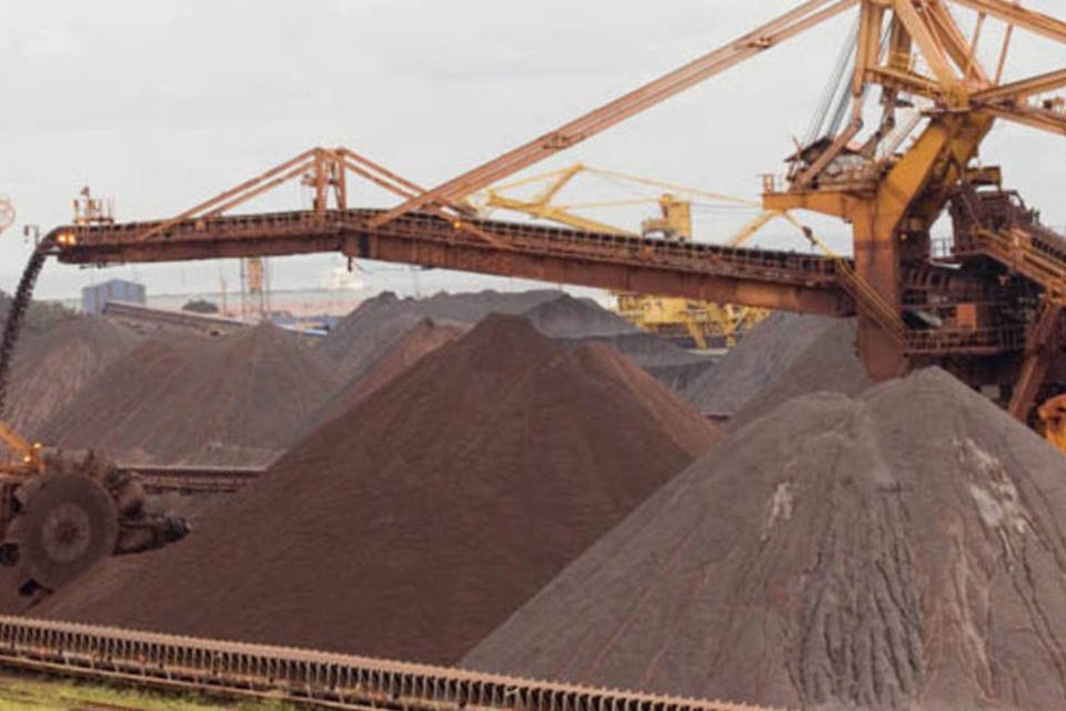 Vale eleva produção de minério de ferro em 5% no 1º tri