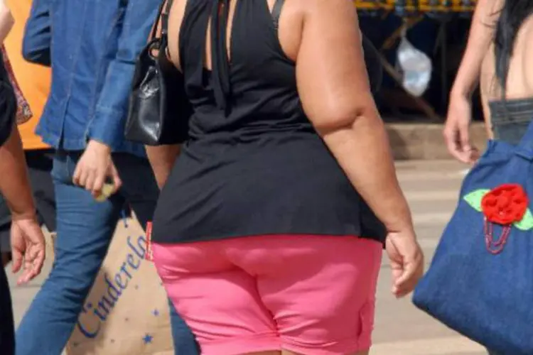 Mulher acima do peso, com obesidade (Wilson Dias/Abr)