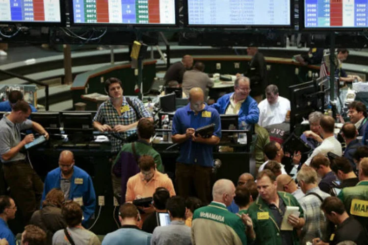 
	Nymex: o contrato para outubro negociado na Nymex avan&ccedil;ava 0,46%, a US$ 107,72 por barril
 (Scott Eells/Bloomberg)