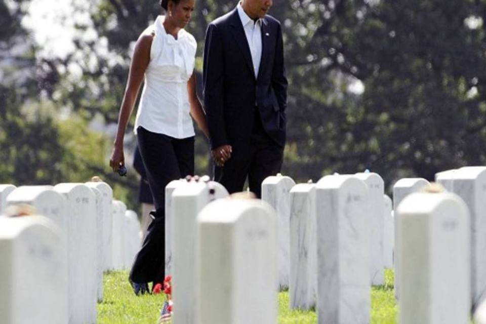 Obama homenageia soldados mortos nas guerras do Iraque e Afeganistão