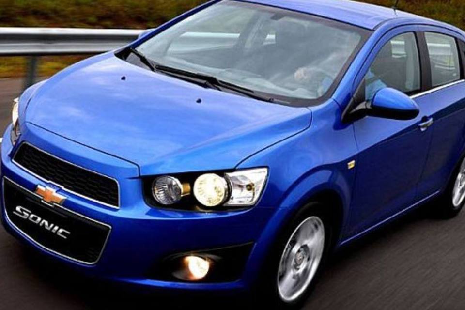 
	Chevrolet Sonic: a GM anunciou recall dos modelos produzidos entre abril de 2012 e maio de 2013
 (Divulgação)