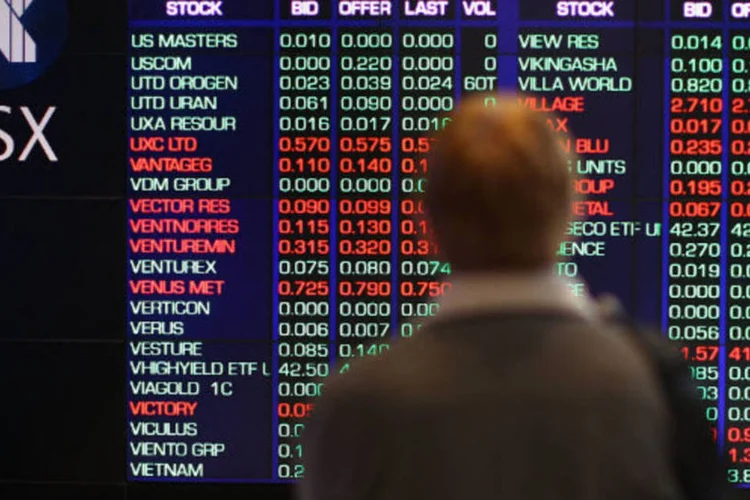
	Bolsa de Sydney: &agrave;s 7h41, o &iacute;ndice MSCI recuava 0,05 por cento, saindo de um pico de tr&ecirc;s anos
 (Ryan Pierse/Getty Images)