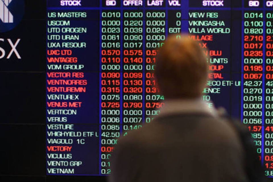 Ações asiáticas recuam depois de reunião do Fed