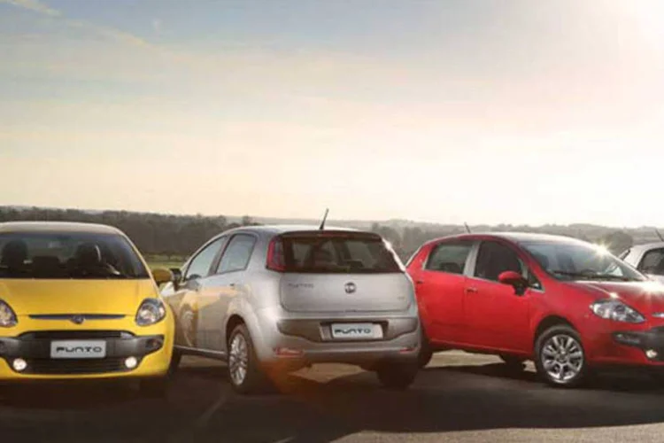 Modelos da linha 2013 do Fiat Punto (Divulgação)