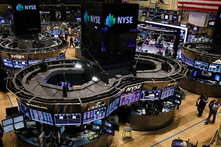 
	NYSE: decis&atilde;o do BCE movimentou o mercado
 (Jin Lee/Bloomberg)