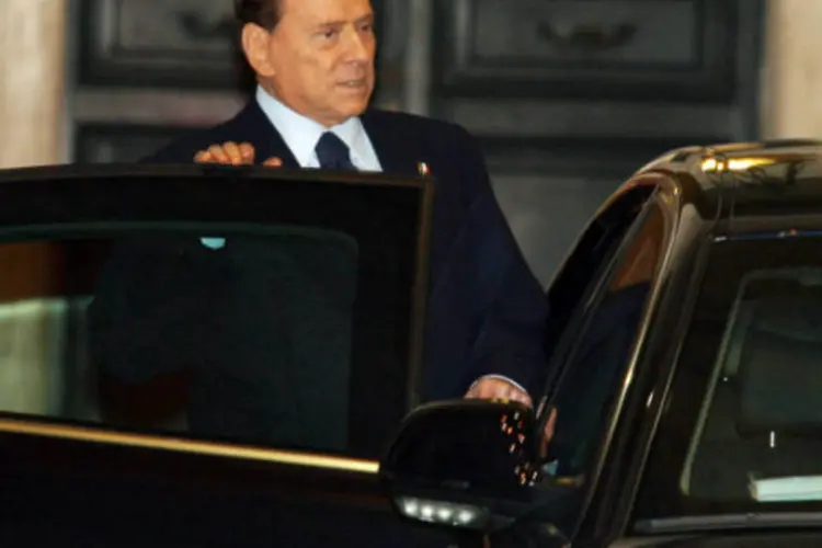 O Partido da Liberdade (PDL), de Silvio Berlusconi, tem tradicionalmente se aliado ao Liga do Norte, que é forte principalmente nas ricas regiões do norte da Itália (Paolo Bruno/Getty Images)