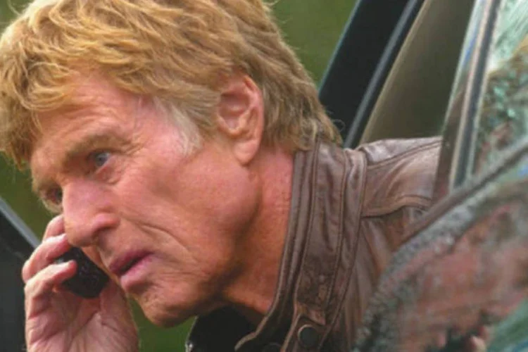 Robert Redford em uma cena do filme "Sem Proteção", que investiga o fim das utopias radicais dos anos 60 (Divulgação)