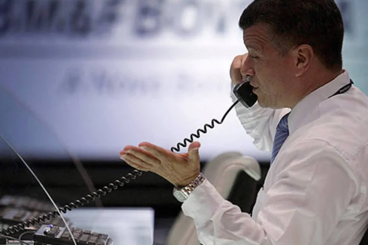 
	Bovespa: o volume financeiro somou 4,48 bilh&otilde;es de reais
 (Dado Galdieri/Bloomberg)