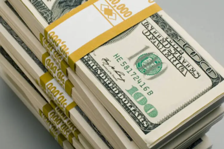 
	D&oacute;lar: vi&eacute;s de queda vindo do exterior contribuiu para o movimento de baixa da moeda
 (Getty Images)