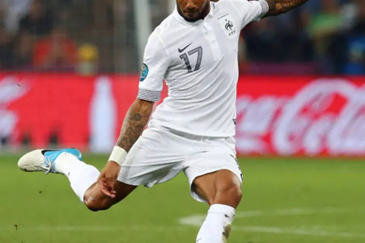 
	O jogador Yann M&#39;Vila: a legisla&ccedil;&atilde;o francesa prev&ecirc; penas de at&eacute; tr&ecirc;s anos de pris&atilde;o e 45 mil euros de multa para os clientes de prostitutas menores de 18 anos
 (Martin Rose/Getty Images)