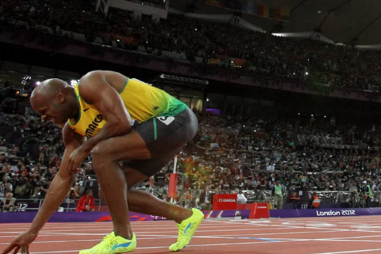 Corredor jamaicano Asafa Powell: patrocinadora deixou claro que o contrato será encerrado se "ele estiver envolvido no uso de estimulantes proibidos" (Streeter Lecka/Getty Images)