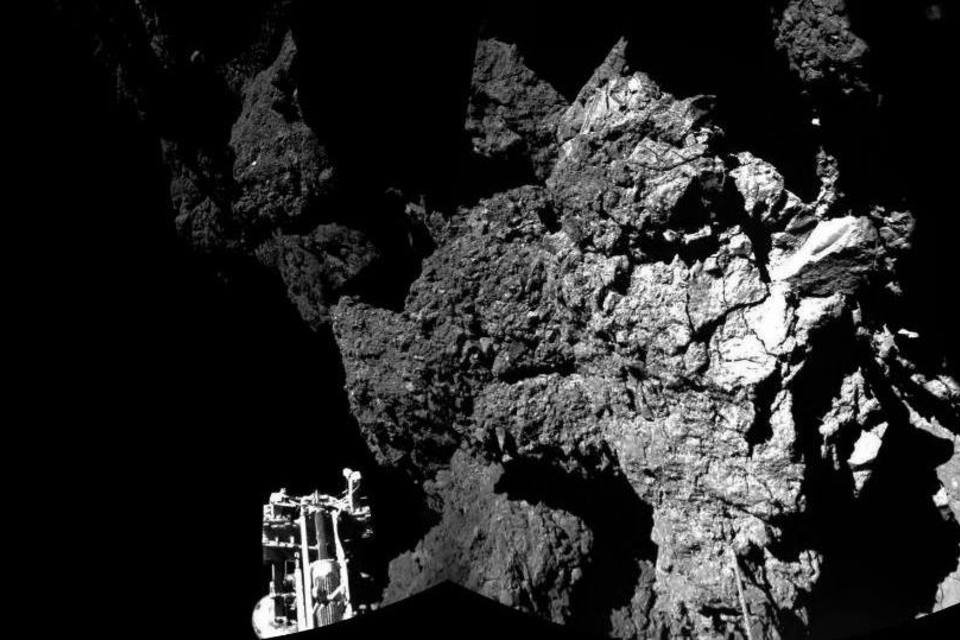 
	Sonda Philae e cometa 67P/Churyumov-Gerasimenko, enviado pela Ag&ecirc;ncia Espacial Europeia
 (Reuters)