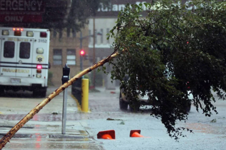 Inundação devido ao furação Issac, em Nova Orleans: agora, desastre pode ser pior (Mario Tama/Getty Images)