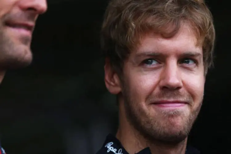 
	&nbsp;O&nbsp;piloto alem&atilde;o Sebastian Vettel (Red Bull)
 (Getty Images/Getty Images)