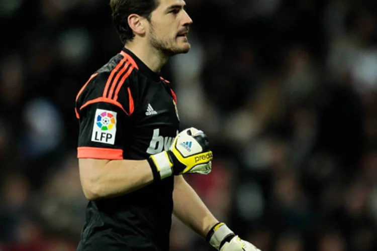 
	O goleiro Iker Casillas: ele acumulou 224 pontos na avalia&ccedil;&atilde;o da Federa&ccedil;&atilde;o Internacional de Hist&oacute;ria e Estat&iacute;stica do Futebol (IFFHS, na sigla em ingl&ecirc;s)
 (Gonzalo Arroyo Moreno/Getty Images)
