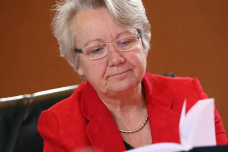 
	Annette Schavan: ela disse que vai recorrer da decis&atilde;o da universidade
 (Sean Gallup/Getty Images)