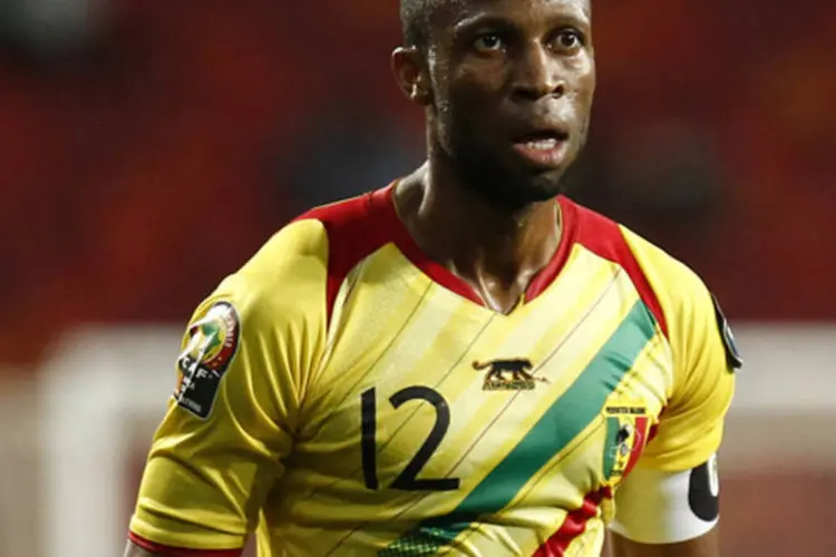 
	Seydou Keita, do Mali, joga durante a Copa Africana de Na&ccedil;&otilde;es: &quot;minha prioridade &eacute; jogar pelo meu pa&iacute;s&quot;, disse
 (Michael Sheehan/Gallo Images/Getty Images)