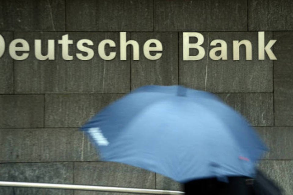 Deutsche Bank dispara 14% com possibilidade de acordo