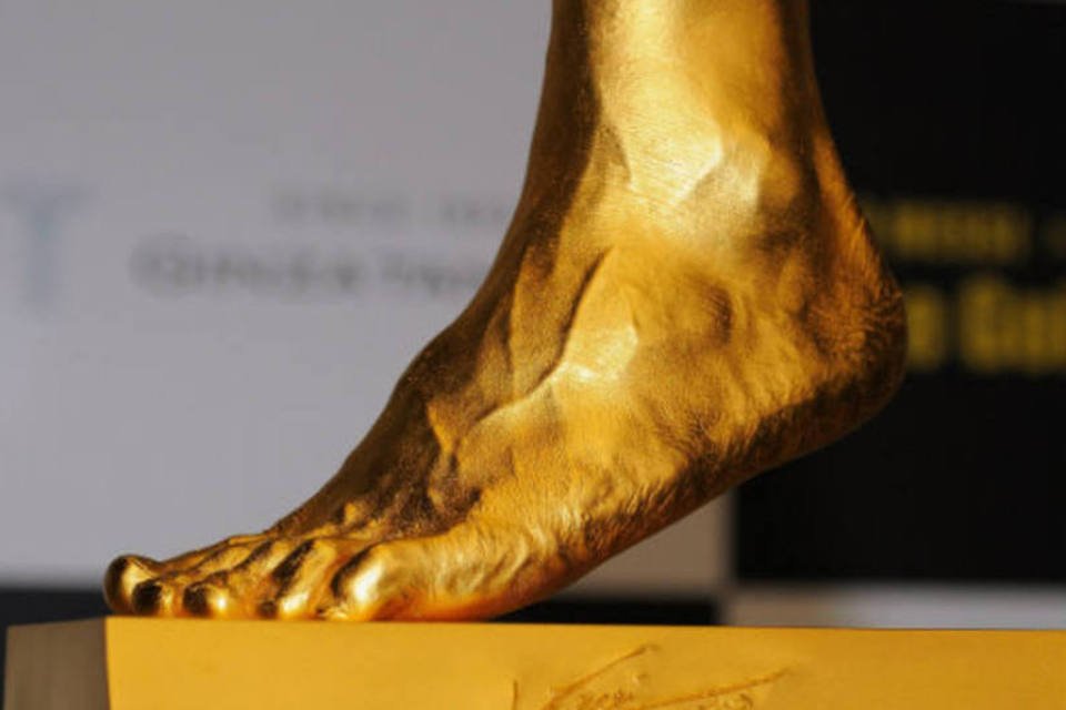 Joalheria japonesa cria "pé de ouro" de Lionel Messi